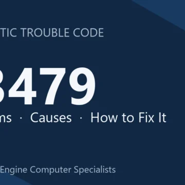 P3479 Code Symptoms, Causes, Diagnosis & Repair Steps Guide Complete