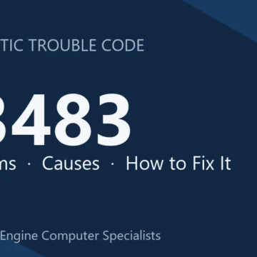P3483 Code Symptoms, Causes, Diagnosis and Repair Costs Guide