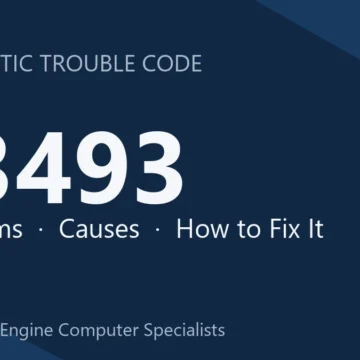 P3493 Code Symptoms, Causes, Diagnosis, Repair Steps & Cost Estimate