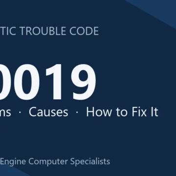 U0019 Code Symptoms, Diagnosis, Safety Risks & DIY Repair Guide
