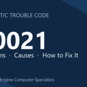 U0021 Code Symptoms, Causes, Diagnosis & Repair Guide – Full Details