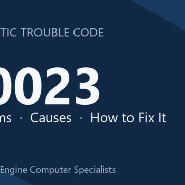 U0023 Code Symptoms, Causes, Diagnostic Guide & Cost, Repair Steps