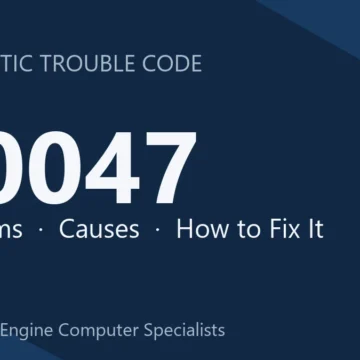 U0047 Code Symptoms, Causes, Diagnosis & Repair Cost Guide Overview