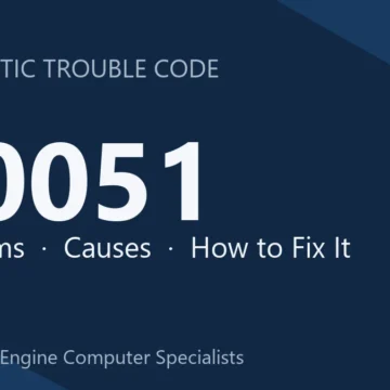 U0051 Code Symptoms, Causes, Diagnosis & Repair Guide for Module
