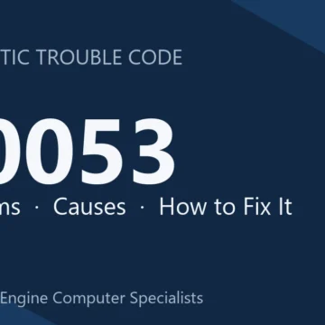U0053 Code Symptoms, Causes, Diagnosis & Repair Step-by-Step