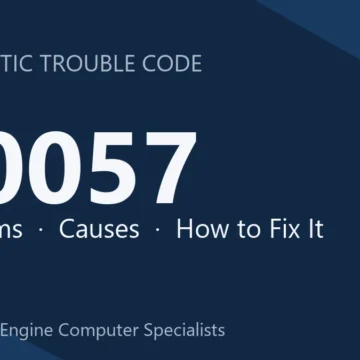 U0057 Code Symptoms, Causes, Diagnosis, Repair & Cost Overview