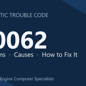 U0062 Code Symptoms, Causes, Diagnosis & Comprehensive Repair Guide