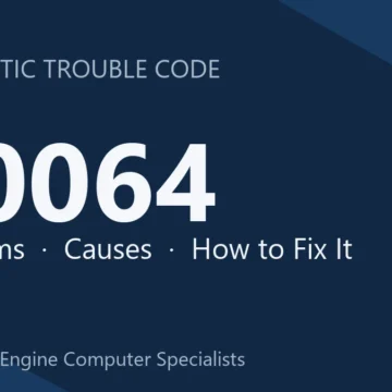 U0064 Code Symptoms, Causes, and Repair Procedures Complete Guide