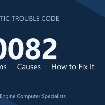 U0082 Code Symptoms, Diagnosis, Repair Costs & Prevention Tips