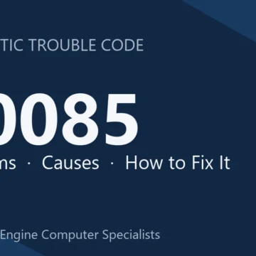 U0085 Code Symptoms, Causes, Diagnosis and Repair Complete Guide