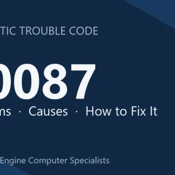 U0087 Code Symptoms, Causes, Diagnosis & Repair and Programming Guide