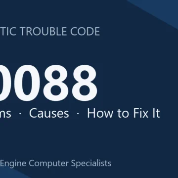 U0088 Code Symptoms, Causes, Diagnostic Steps & Repair Costs
