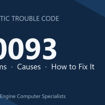 U0093 Code Symptoms, Causes, Diagnosis & Repair Overview Guide