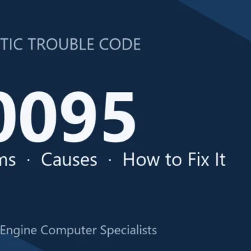 U0095 Code Symptoms, Causes, Diagnosis & Repair, Reprogramming Guide