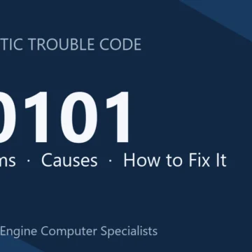 U0101 Code Symptoms, Causes, Diagnostic Steps & Repair Procedure