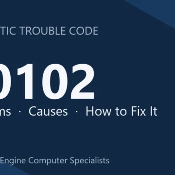 U0102 Code Symptoms, Causes, Diagnosis & Repair & Programming Guide