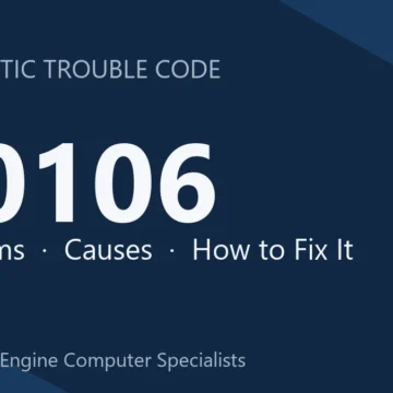 U0106 Code Symptoms, Causes, Diagnosis & Repair Guide – Complete