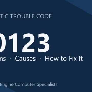 U0123 Code Symptoms, Causes, Diagnostic Steps & Repair Costs