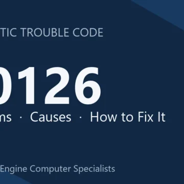 U0126 Code Symptoms, Causes & Repair Guide