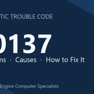 U0137 Code Symptoms, Causes, Diagnosis & Repair Guide and Steps
