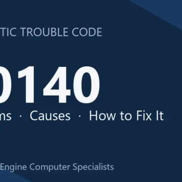 U0140 Code Symptoms, Diagnosis, Safety Risks & Repair Costs Guide