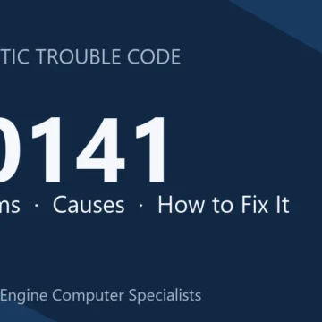 U0141 Code Symptoms, Causes, Diagnostic Steps, Cost & Repair