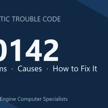 U0142 Code Symptoms, Causes, Diagnosis & Repair with Programming