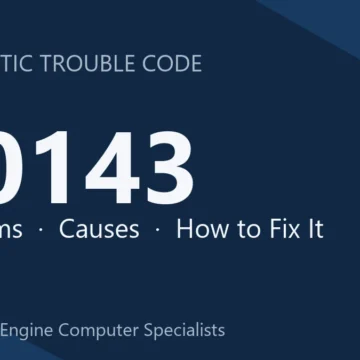 U0143 Code Symptoms, Causes, Diagnosis, Repair Steps & Costs