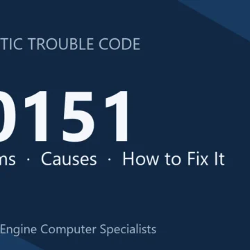 U0151 Code Symptoms, Causes, Diagnostic Steps & Repair Costs