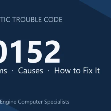 U0152 Code Symptoms, Causes, Diagnosis, Repair & Cost Estimates