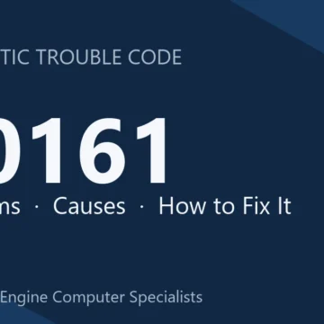 U0161 Code Symptoms, Causes, Diagnosis & Repair & Reprogramming Guide
