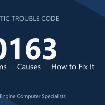 U0163 Code Symptoms, Causes, Diagnosis, Repair Steps & Costs Guide