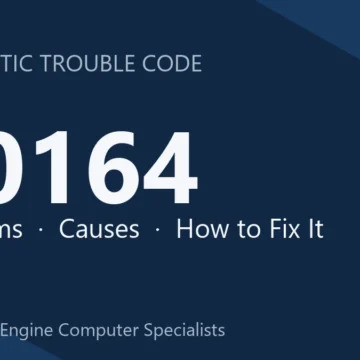 U0164 Code Symptoms, Causes, Diagnosis, Reprogramming & Repair Guide