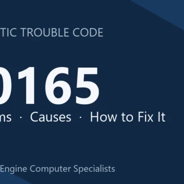 U0165 Code Symptoms, Causes, Diagnosis & Repair Overview Guide