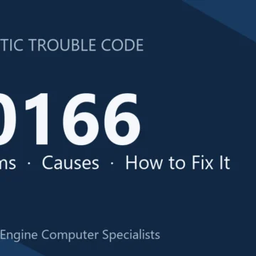 U0166 Code Symptoms, Causes, Diagnosis and Repair Guide for System