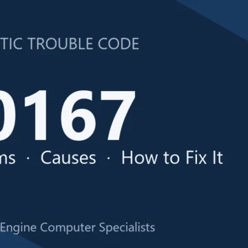 U0167 Code Symptoms, Causes, Diagnostic Steps & Cost Estimates