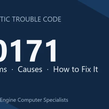 U0171 Code Symptoms, Causes, Diagnosis, Repair & Cost Estimate