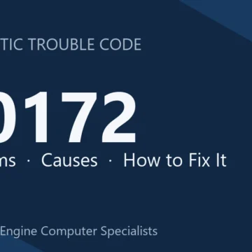 U0172 Code Symptoms, Causes, Diagnosis & Repair Procedures Guide