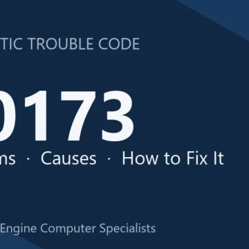U0173 Code Symptoms, Causes, Diagnosis and Repair Guide Steps