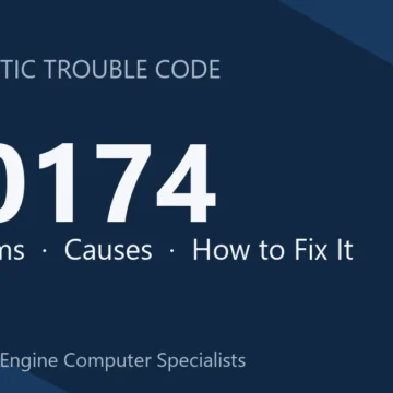 U0174 Code Symptoms, Causes, and Repair Guide