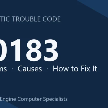 U0183 Code Symptoms, Causes, Diagnosis & Repair Guide Full Diagnosis