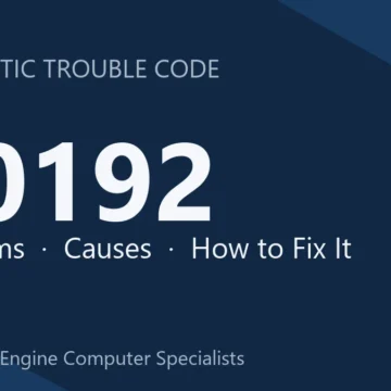U0192 Code Symptoms, Causes, Safety Risks & Repair Guide and Costs