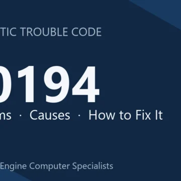 U0194 Code Symptoms, Causes, Diagnosis & Repair Guide Overview