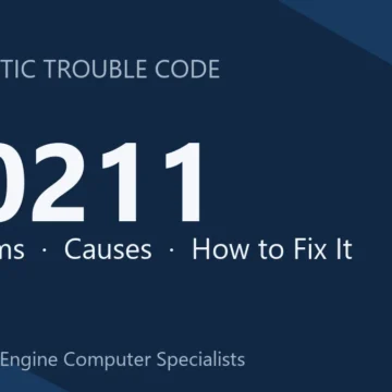 U0211 Code Symptoms, Diagnosis, Causes & Repair Costs Guide Overview