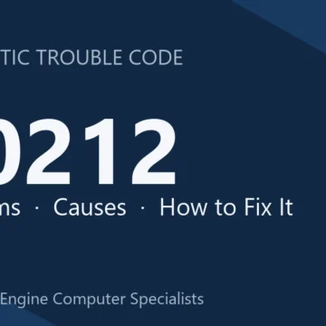 U0212 Code Symptoms, Causes, and Repair Procedures Guide and Costs