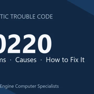 U0220 Code Symptoms, Causes, Diagnostic Steps, Cost & Safety