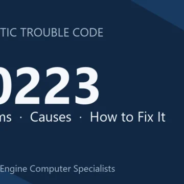 U0223 Code Symptoms, Causes, Diagnosis & Repair Guide and Recode