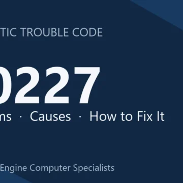 U0227 Code Symptoms, Causes, Diagnosis & Repair Options Guide
