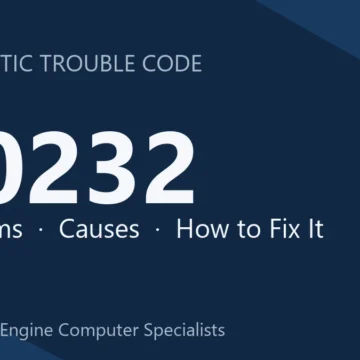 U0232 Code Symptoms, Causes, Diagnosis & Repair & Programming Guide
