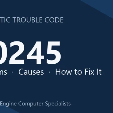 U0245 Code Symptoms, Causes, Diagnosis and Repair Comprehensive Guide